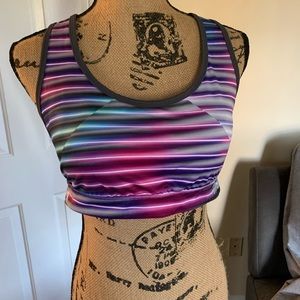Fila multi-colored sports bra.